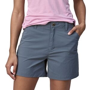 Patagonia Women's‎ Quandary Shorts 5" Size 4 Blue Hiking Outdoor Performance